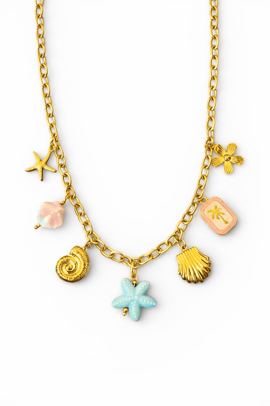 Charm Avenue Solara charm necklace - 18k gold plated - Shop women's at Charm Avenue