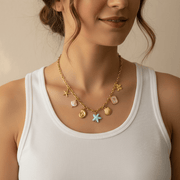 Charm Avenue Solara charm necklace - 18k gold plated - Shop women's at Charm Avenue