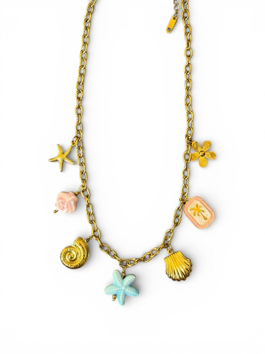 Charm Avenue Solara charm necklace - 18k gold plated - Shop women's at Charm Avenue