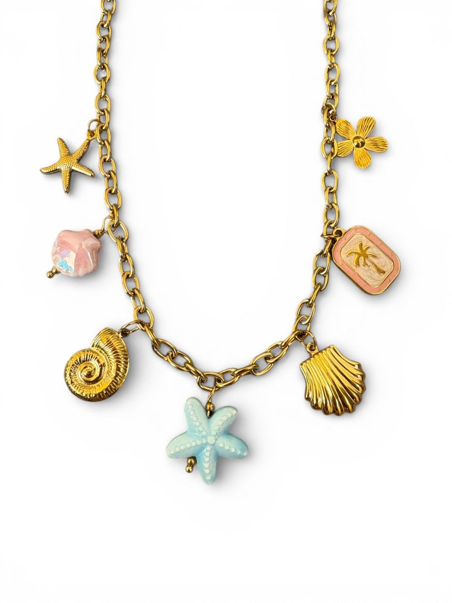 Charm Avenue Solara charm necklace - 18k gold plated - Shop women's at Charm Avenue