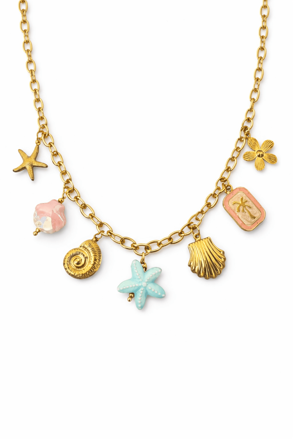 Charm Avenue Solara charm necklace - 18k gold plated - Shop women's at Charm Avenue