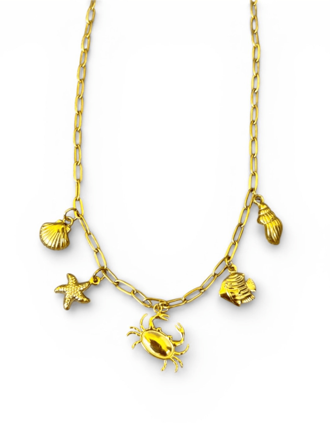 Charm Avenue Soleil charm necklace - 18k gold plated - Shop women's at Charm Avenue