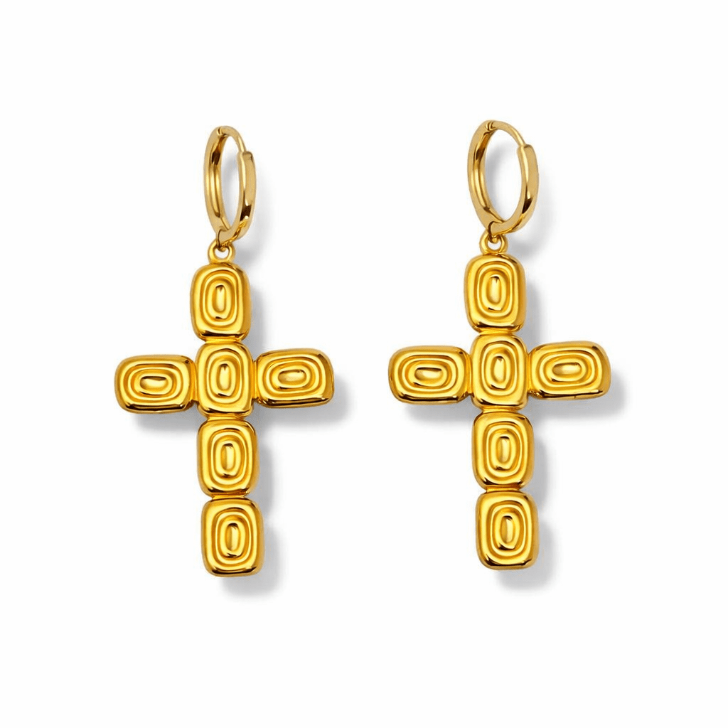 Charm Avenue Stefan earring - 18k gold plated - Shop women's at Charm Avenue