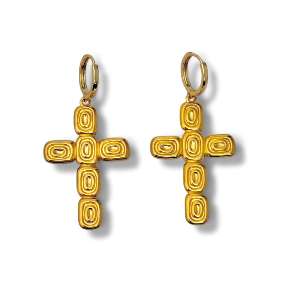 Charm Avenue Stefan earring - 18k gold plated - Shop women's at Charm Avenue