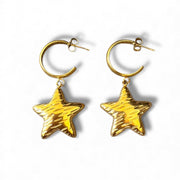 Charm Avenue Stella earrings - 18k gold plated - Shop women's at Charm Avenue