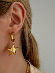 Charm Avenue Stella earrings - 18k gold plated - Shop women's at Charm Avenue