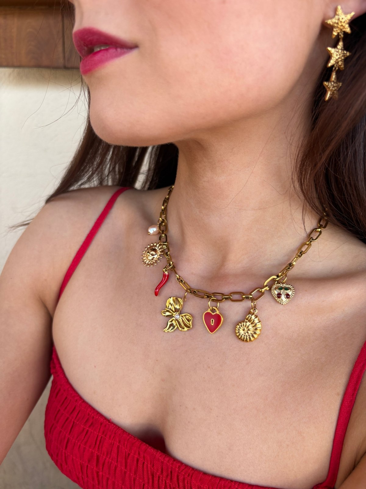 Charm Avenue Stupid Cupid charm necklace - Shop women's at Charm Avenue