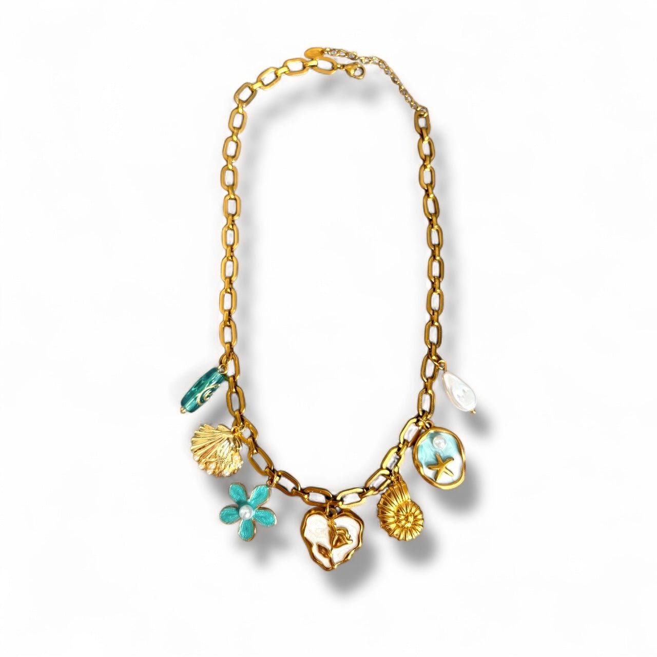 Charm Avenue Summer nights charm necklace - 18k gold plated - Shop women's at Charm Avenue