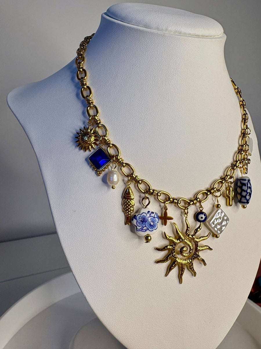 Charm Avenue Summer rain charm necklace - Shop women's at Charm Avenue