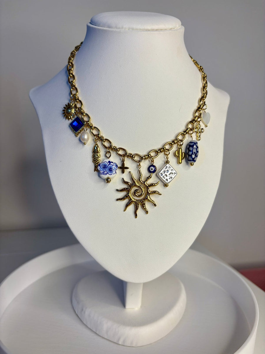 Charm Avenue Summer rain charm necklace - Shop women's at Charm Avenue