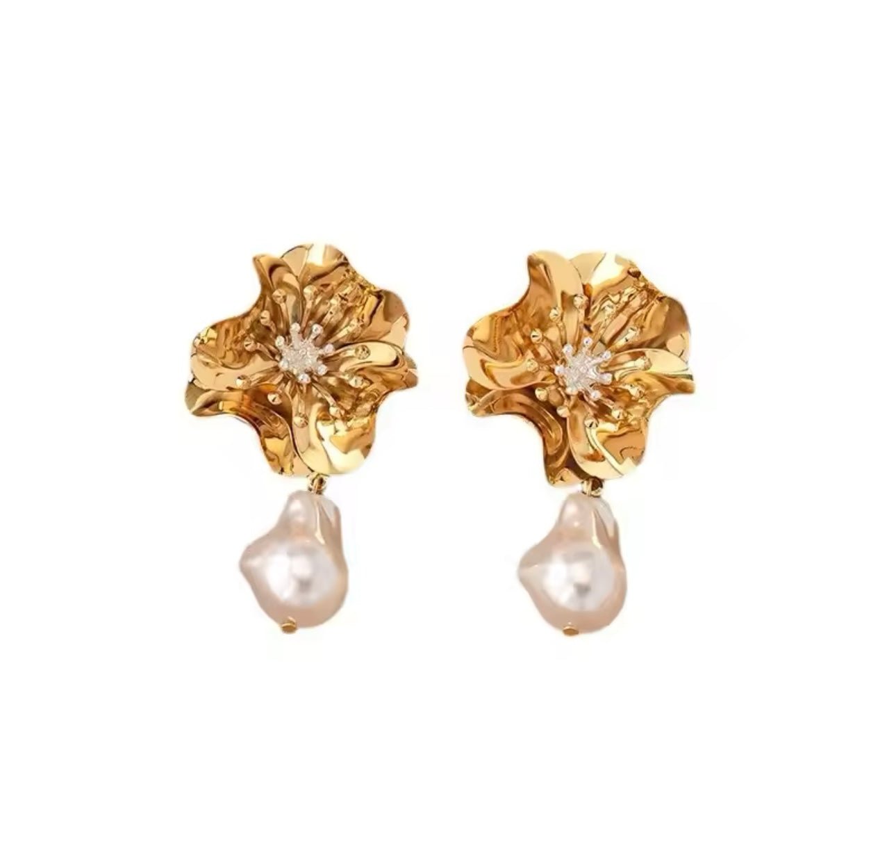 St Lucia Boutique Sunny flower earring - Shop women's at St Lucia Boutique