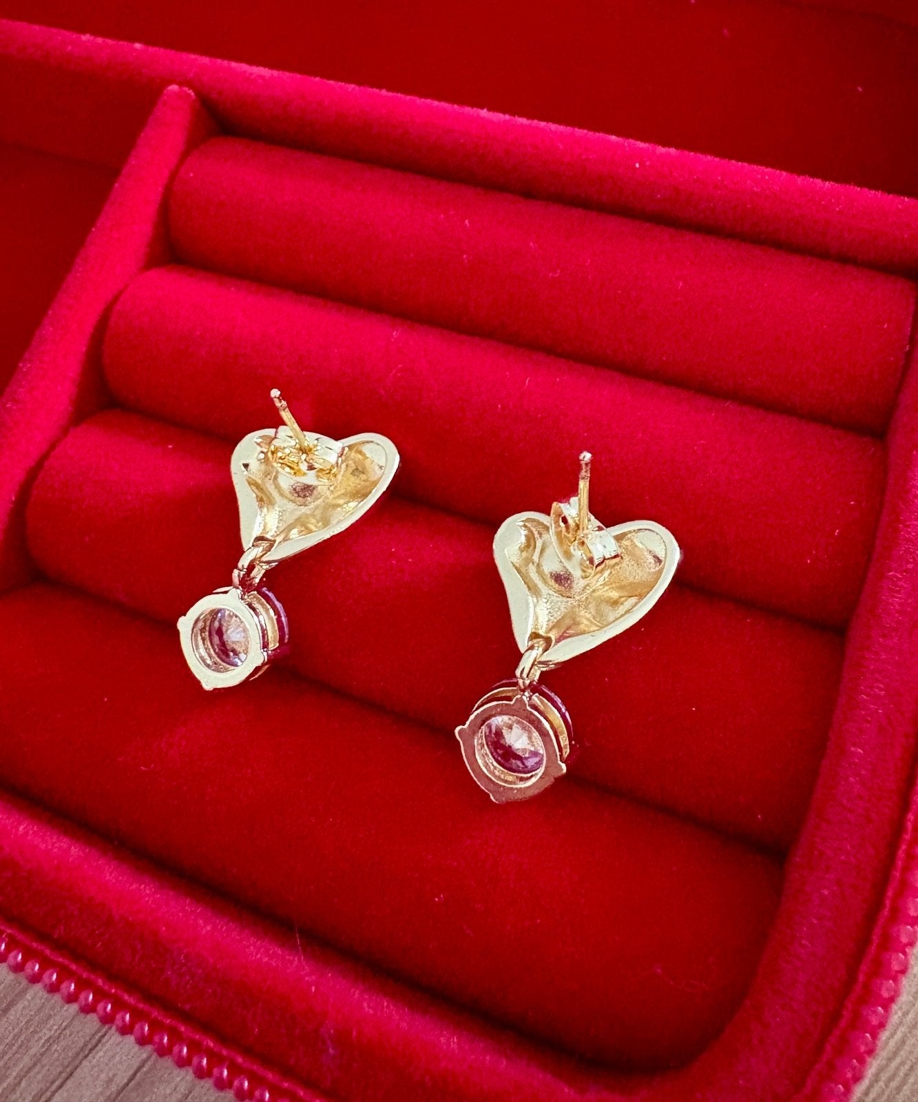 Charm Avenue Tainted love drop earring - 18k gold plated - Shop women's at Charm Avenue