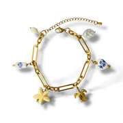 Charm Avenue Taya bracelet - 18k gold plated - Shop women's at Charm Avenue