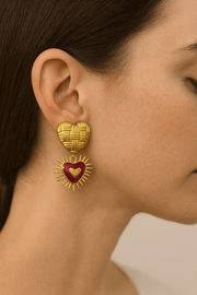 Charm Avenue Torance earrings - 18k gold plated - Shop women's at Charm Avenue