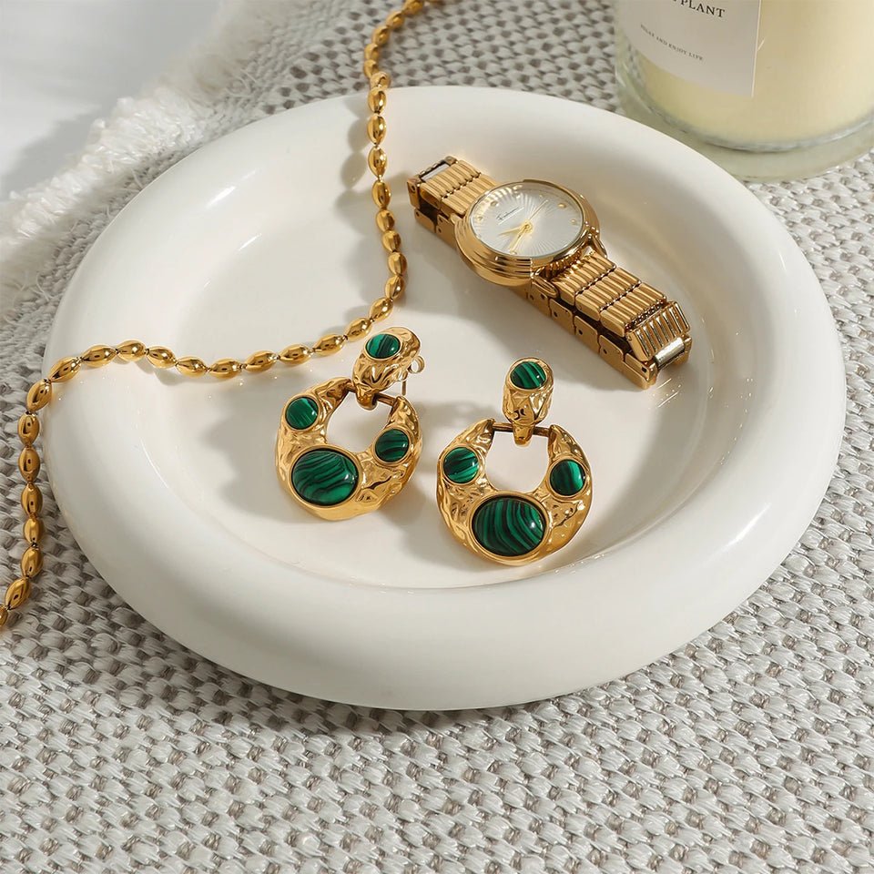 Charm Avenue Torino earring - 18k gold plated - Shop women's at Charm Avenue