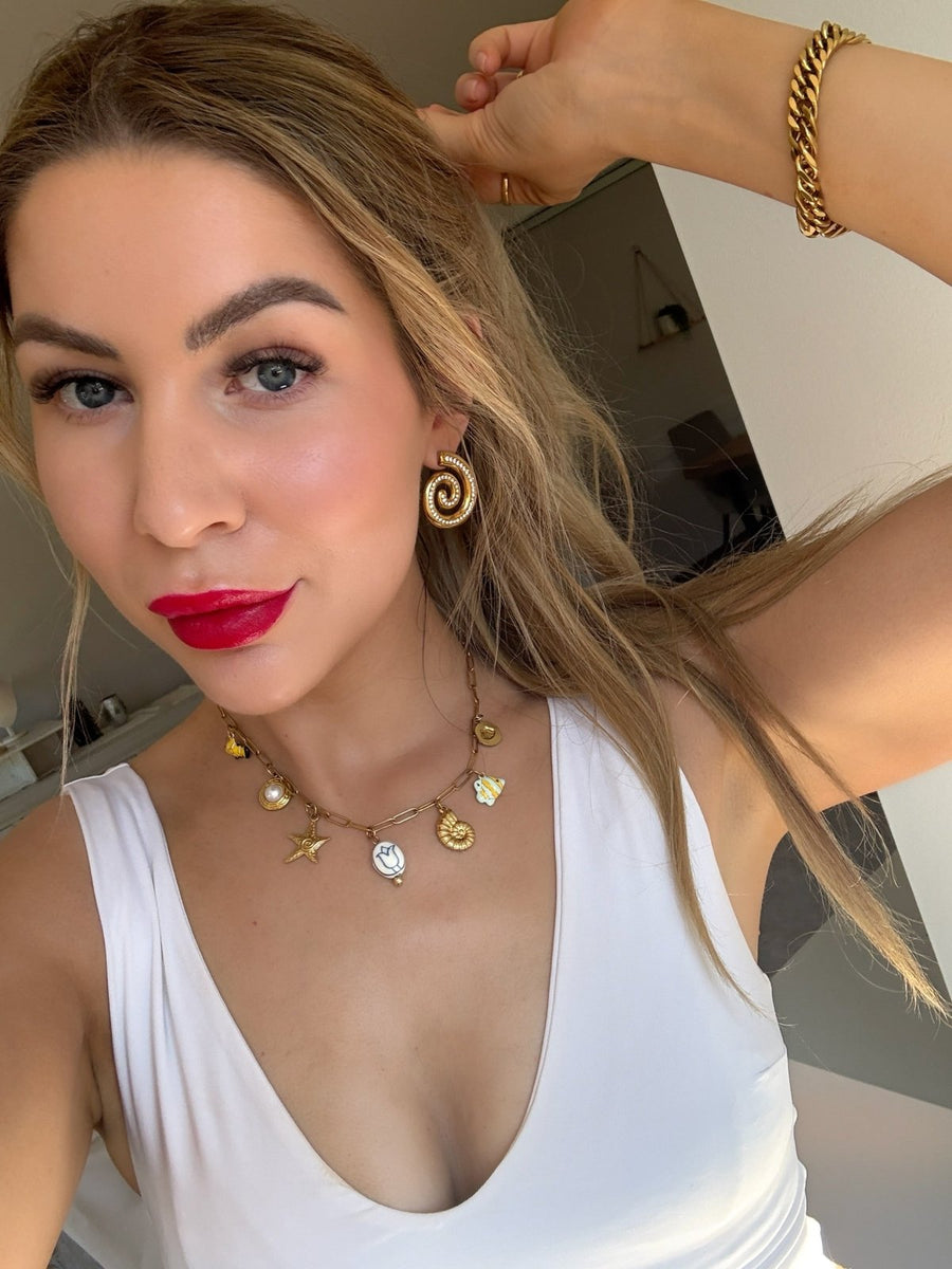 St Lucia Boutique Vacation life - charm necklace - Shop women's at Charm Avenue