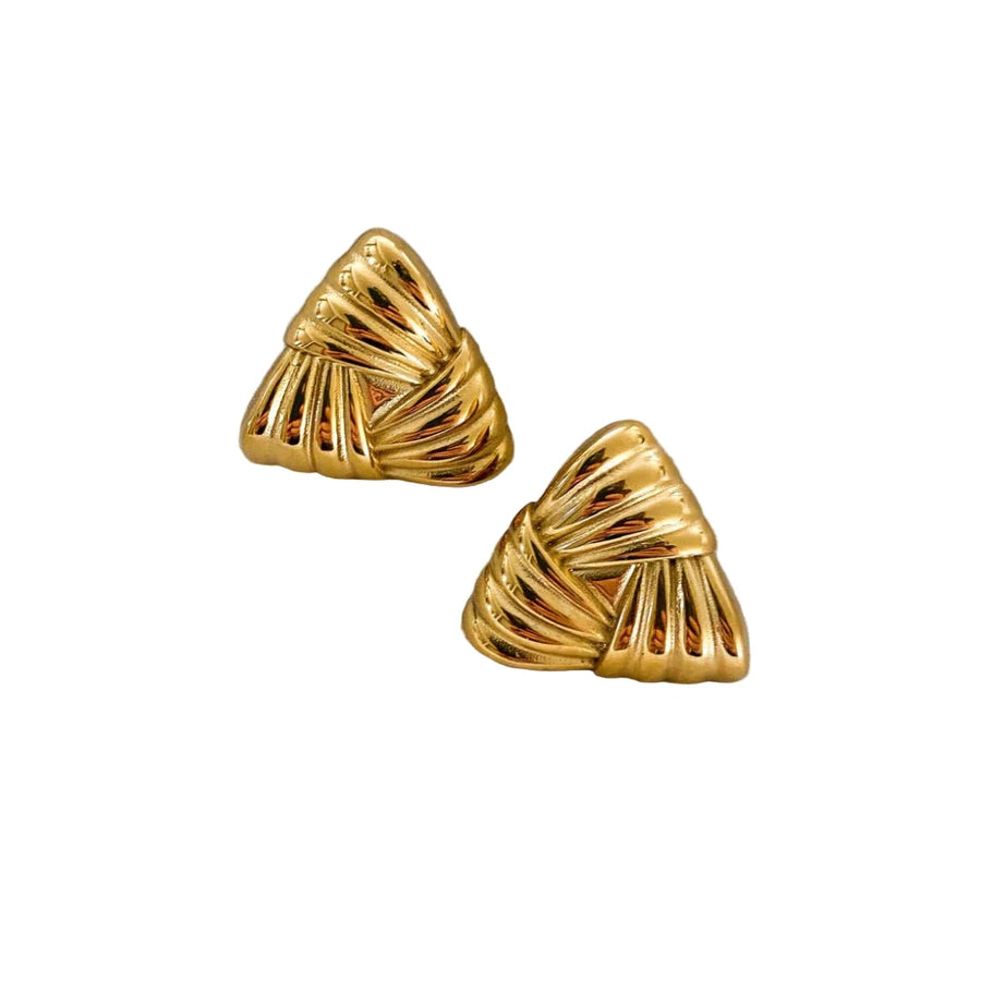 Charm Avenue Vintage triangular earring - Shop women's earrings at Charm Avenue