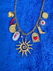 Charm Avenue Viola charm necklace - 18k gold plated - Shop women's at Charm Avenue