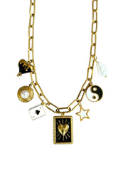 Charm Avenue Ying charm necklace - 18k gold plated - Shop women's at Charm Avenue