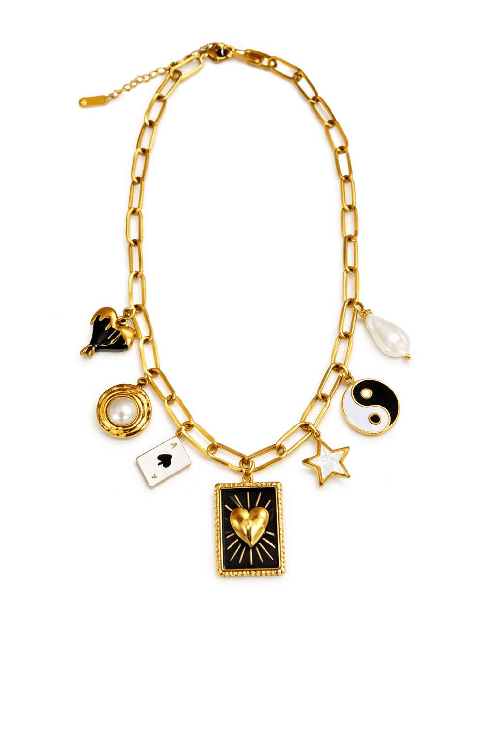 Charm Avenue Ying charm necklace - 18k gold plated - Shop women's at Charm Avenue