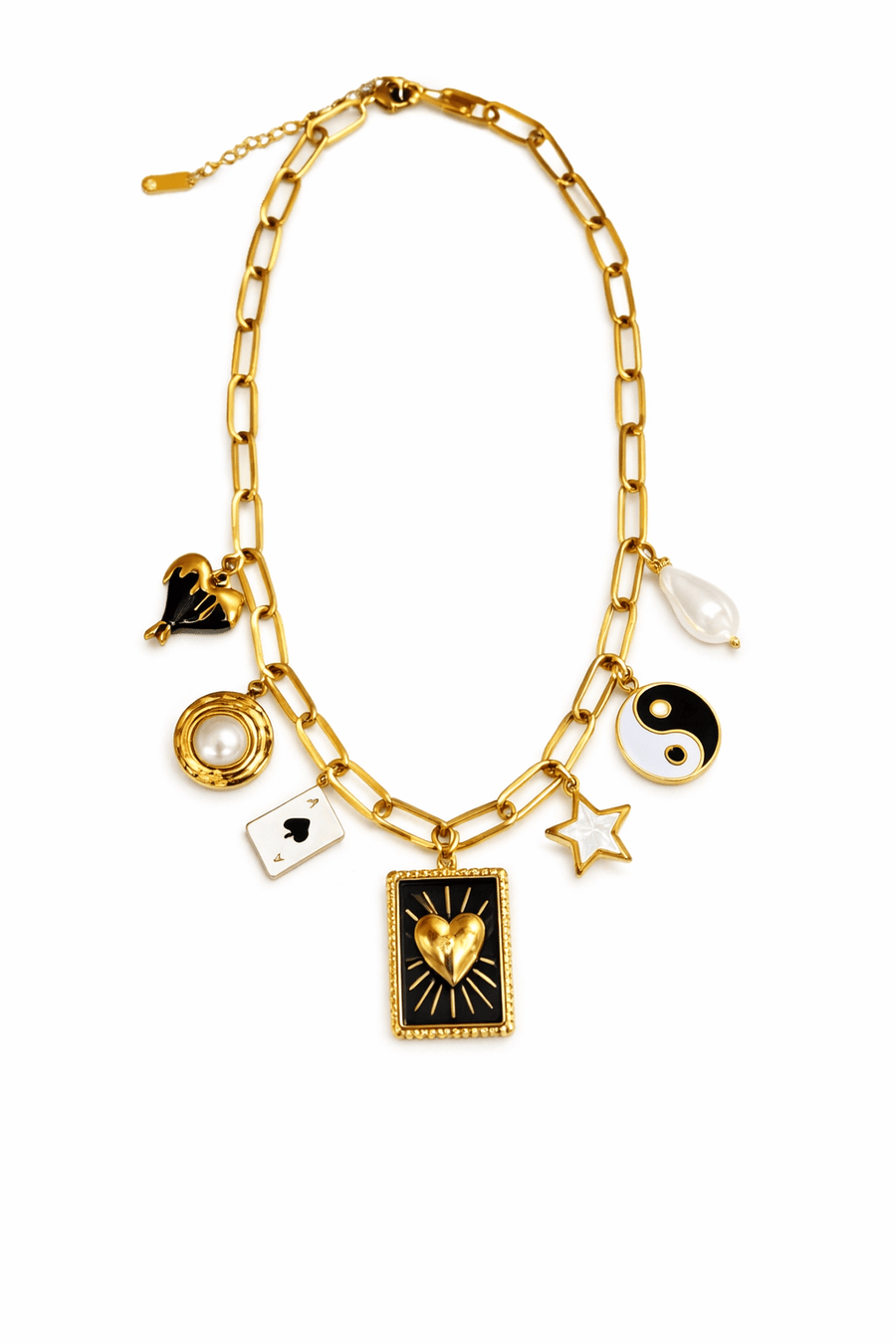 Charm Avenue Ying charm necklace - 18k gold plated - Shop women's at Charm Avenue