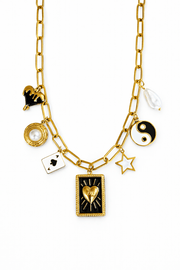 Charm Avenue Ying charm necklace - 18k gold plated - Shop women's at Charm Avenue