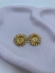 St Lucia Boutique Apollo sun earring - 18k gold plated - Shop women's at St Lucia Boutique