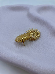 St Lucia Boutique Apollo sun earring - 18k gold plated - Shop women's at St Lucia Boutique